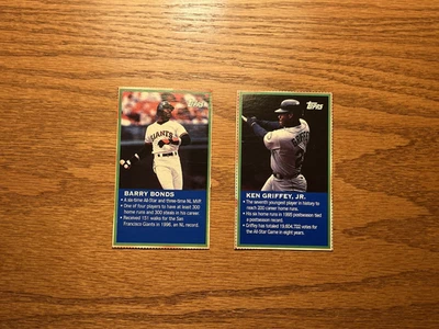 1997 WHEATIES/TOPPS ALL STARS--HAND CUT (18) - Image 1 of 4