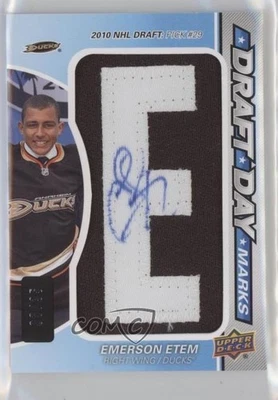 2013-14 SP Game Used Edition /35 Emerson Etem #DDM-EE Auto RC - Image 1 of 2