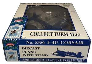 Model Power 1/100 5356-2 WWII US Fighter F-4U Corsair Postage Stamp Planes (B216 - Picture 1 of 5