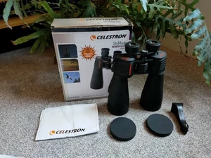 Celestron SkyMaster 15x70 Jumelles 4.4 Stargazing Sold As Seen Boxed - Picture 1 of 6