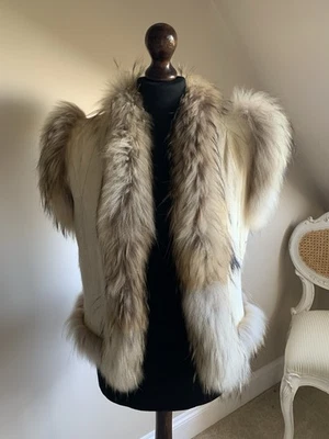 Fox Fur Gilet - Image 1 of 4