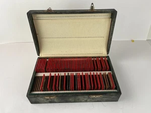 Lot 70+ Red Border Kodachrome People Vacation 35mm Slides 1950 Pretty Woman case - Bild 1 von 10