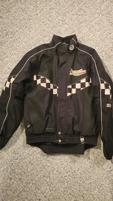 Ski-Doo Bombarder 绝缘雪地摩托车夹克 M 码黑色。 — 第 1/4 张图片