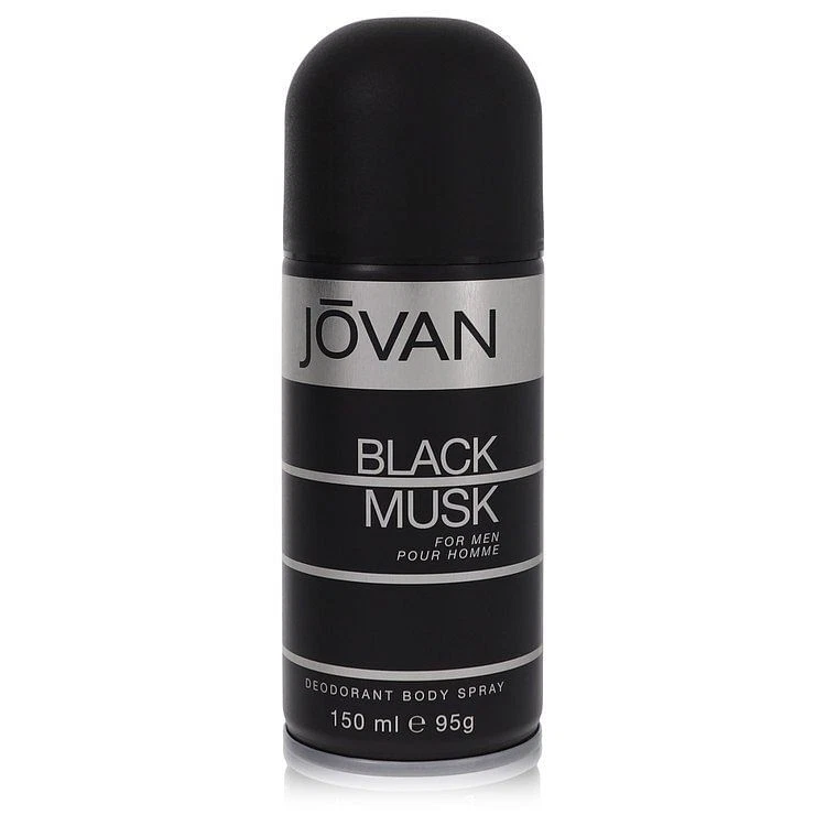 Spray desodorante Jovan Black Musk de Jovan 5 oz (hombres) Foto 1 de 1