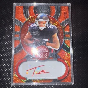 Tyler Allgeier RC Rookie AUTOGRAPH #75/100 2022 Wild Card AUTO Mania - Picture 1 of 3