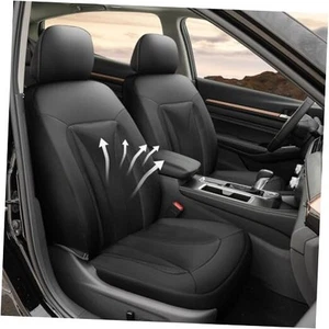  Front Car Seat Cover for Cadillac, 3D Air Mesh Car Seat Covers Custom Fit  - Picture 1 of 8