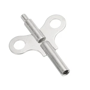 Llave de reloj de doble extremo de 2,2/4,4 mm x 67,3 mm para bobinado, plateada - Imagen 1 de 6