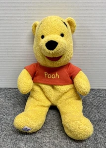 Disney Winnie the Pooh Bear Baby Rattle 10” Stuffed Animal Learning Curve Plush - Picture 1 of 7