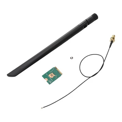 ~WiFi 6E Wireless Card Support For 10/11 M.2 NGFF 4200Mbps Tri Band 2.4 - Image 1 of 4