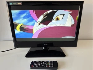 ALBA AELKDVD1988 19” LED TV DVD Combi Plus Remote Controller Black - Picture 1 of 17