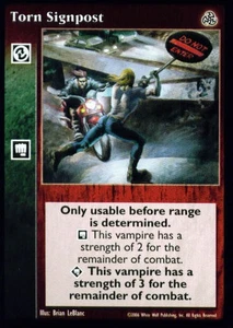 Torn Signpost [Third set] - VTES card - Imagen 1 de 2