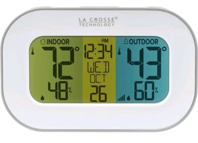 La Crosse Technology 308-148 Wireless Temperature Station Tri-Color LCD - Image 1 of 4