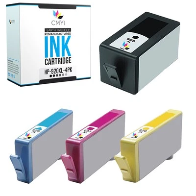 920XL CMYi 920XL Ink Cartridges Fits HP Officejet 6000 7000 7500A 6500A Pro 6500 - Image 1 of 4