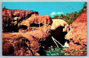 Postcard Jemez Springs New Mexico Soda Dam Santa Fe Unposted - Picture 1 of 2