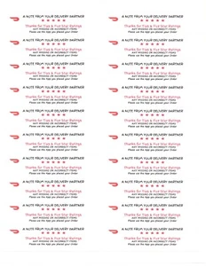DoorDash Delivery Partner Bag Seal Stickers 100pcs - Picture 1 of 1