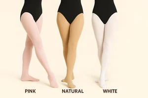Women's Ballet Tights- Full Foot 40 Denier Dance Tights - Picture 1 of 7