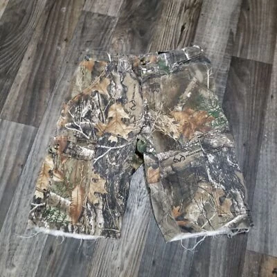 King's Outdoor World Cutoff Camo Cargo Shorts 28x12 Camouflage - Image 1 of 4