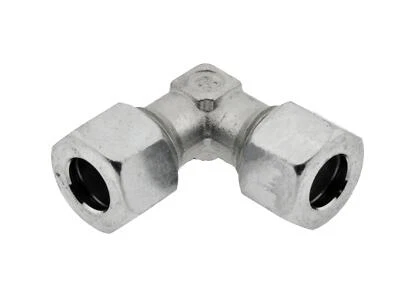 TOOLNERDS Winkel Schneidringverschraubung 90° Verschraubung Stahl verzinkt schwere Baureih