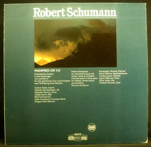 LP SCHUMANN - manfred op. 115, Albrecht, nm - Bild 1 von 1