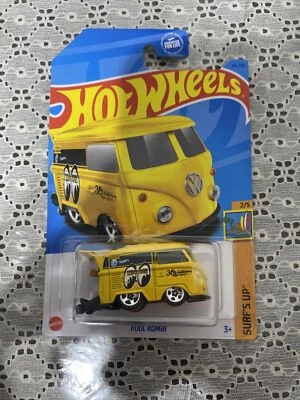 I ∞ Hot Wheels 2023 #49 Surf's Up Series #2 Mooneyes Volkswagen / VW Kool Kombi - Image 1 of 4