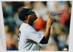 New York Yankees Ivan Nova Signed 16x20 Photo w/JSA Cert - Picture 1 of 2