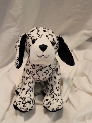 Webkinz Musical Notes Ganz Puppy Dog Stuffed Plush NO CODE - Image 1 of 4