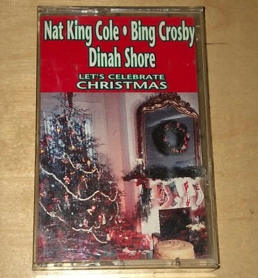 Let's Celebrate Christmas Cassette Tape Nat King Cole Bing Crosby Dinah Shore - Image 1 of 4