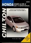 2001-2011 Honda Civic CR-V Chilton Repair Manual 30203 Maintenance DIY