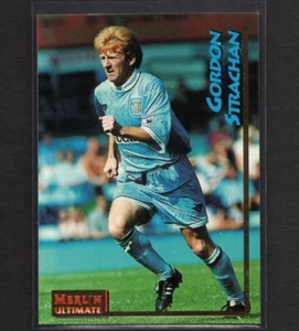 GORDON STRACHAN 1995-96 Merlin Ultimate Soccer Card COVENTRY CITY #72 PSA - Picture 1 of 2