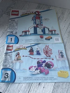 LEGO 10784 Marvel Spidey Amazing Friends solo manuali istruzioni NO SET - Foto 1 di 3