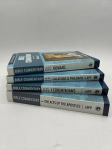Biblical Nurture Series Bible Commentary On The Book Of…4 Books By Aaron Lapp - Foto 1 di 9