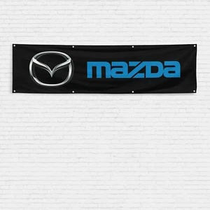 Bandera giratoria Miata Speed RX7 RX8 para Mazda Car Enthusiast 2x8 ft - Imagen 1 de 1