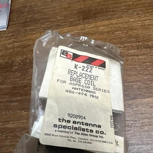 NOS ANTENNA SPECIALIST K-222 REPLACEMENT BASE COIL FOR ASPR660 SERIES - Picture 1 of 3