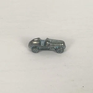 Miniatura Monopoly Tono Plata Coche Juego Pieza Ficha Repuesto Roadster - Imagen 1 de 7