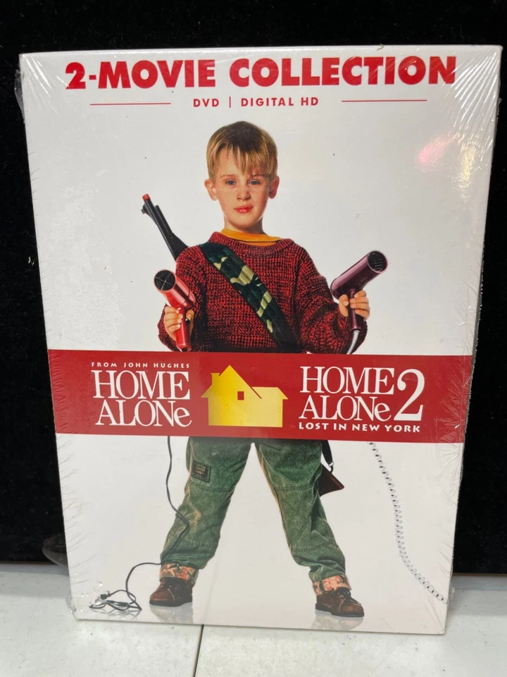 Home Alone DVD 1 and 2 Movie Collection Color Dolby Dubbed Subtitled Widescreen