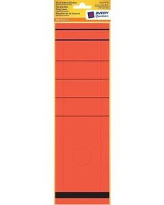 Avery 10x Ordner-Etiketten Large de Long A4 Dos de Classeur Étiquette Dorsale - Afbeelding 1 van 8