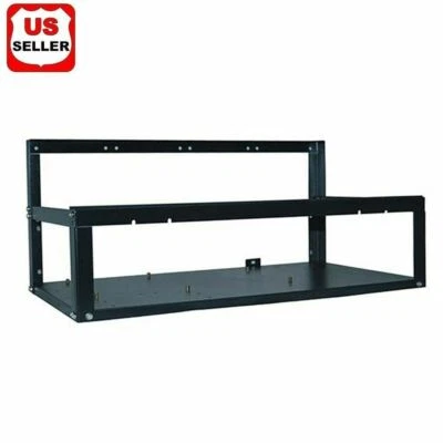 LINKPAL Open Air Miner Mining Frame Rig Case Up to 6 GPU for Crypto Currency Mining US