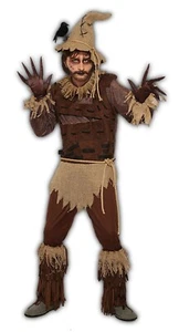 Rustikale Vogelscheuche Herren Halloween Kostüm EINHEITSGRÖSSE PASST BIS 42 ZOLL - Bild 1 von 2