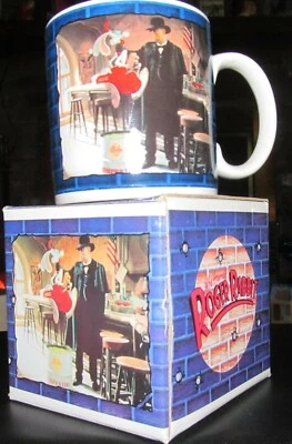 Taza de la película Roger Rabbit de 38 años*Who Framed*Disney-Judge Doom-Christopher Lloyd Foto 1 de 3