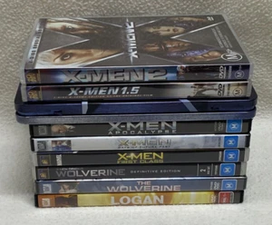 X-Men/Wolverine Films On DVD 1, 2 & 3, First Class, Days Of Future Past, Logan.. - Picture 1 of 23