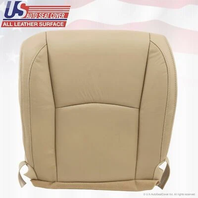 Fits 2004 2005 2006 Lexus RX 330 RX 350 Driver bottom Leather Seat Cover Tan - Image 1 of 4