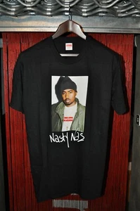 T-Shirt Supreme Nas schwarz L Large - Bild 1 von 6