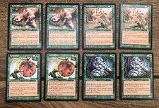 8 MTG Magic The Gathering Spike Soldier, Feeder, Breeder Worker Stronghold Cards