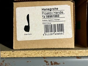 NEU Hansgrohe 06981860 Solaris GRIFFOPTION, STAHLAUSFÜHRUNG - Bild 1 von 1