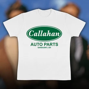 NEW Callahan Auto Parts Tommy Boy Movie Gift Chris Farley Shirt Funny S-5XL - Picture 1 of 2