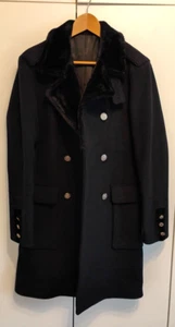 Kooples Show Militär Wollgraben über Erbsenmantel Herren S UK36 EU46 mittlere Länge £475 - Bild 1 von 12