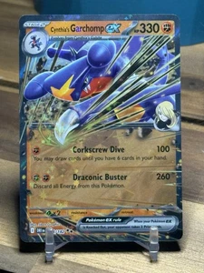 Cynthia's Garchomp ex 104/182 SV10: Destined Rivals NM Pokemon Card TCG - Picture 1 of 2