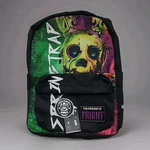 Five Nights At Freddy’s Springtrap FAZBEAR FRIGHT Backpack FNAF Tech Sleeve NWT - Picture 1 of 15