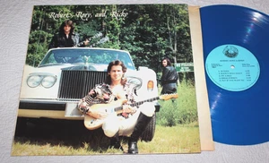 ROBERT, RORY and RICKY - S/T  (1978 Blue Vinyl LP)  Rare NC Southern Rock - Picture 1 of 3