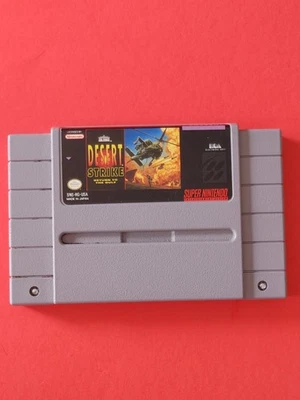 Desert Strike: Return to the Gulf (Super Nintendo, 1992) Juego Probado.  Foto 1 de 2
